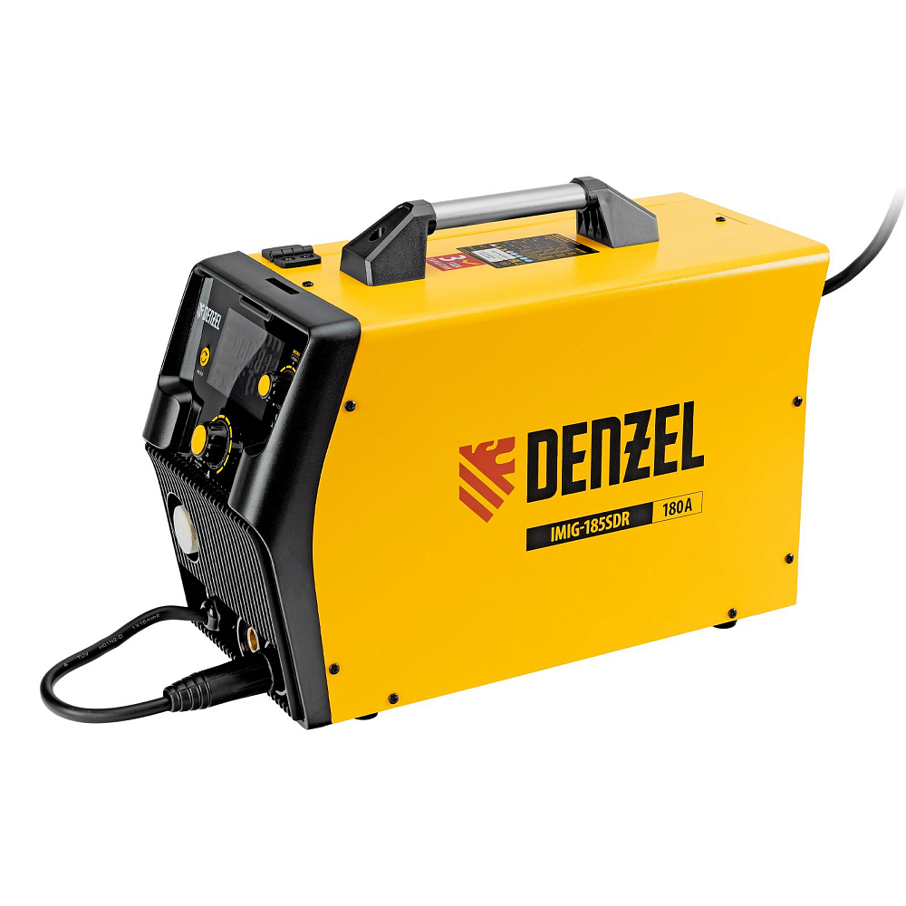 Аппарат инвертор. полуавтомат. cварки IMIG-185SDR Denzel 94363