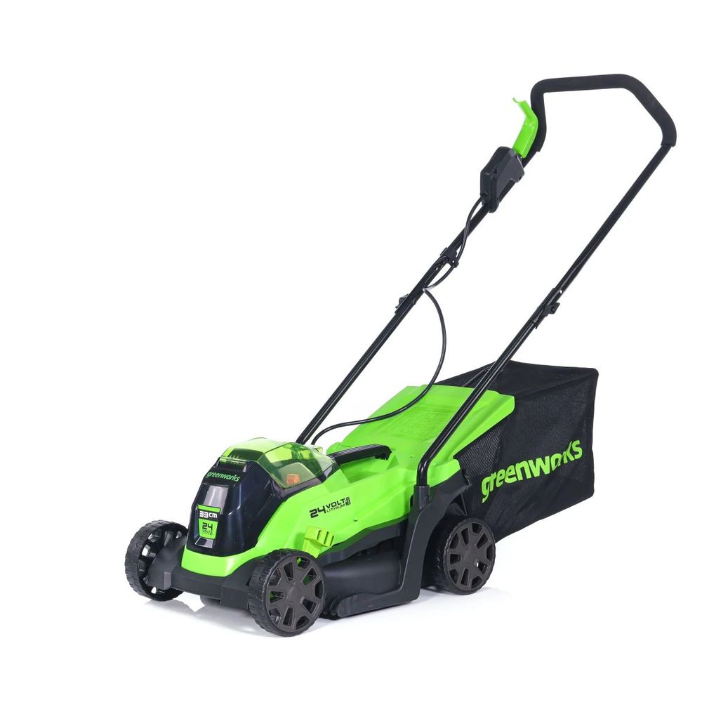 Аккумуляторная газонокосилка Greenworks GD24LM33 (2516107)