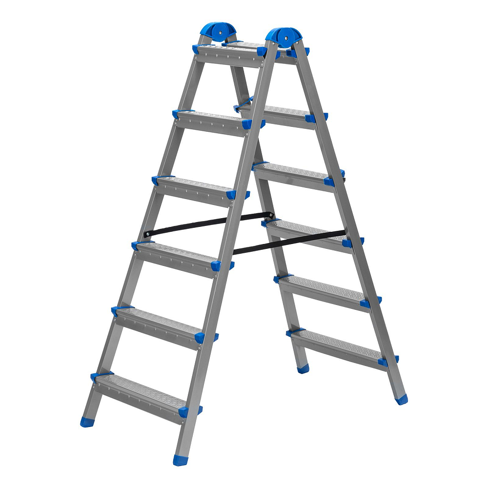 Стремянка двухсторонняя 6 ст. Сибртех 97986