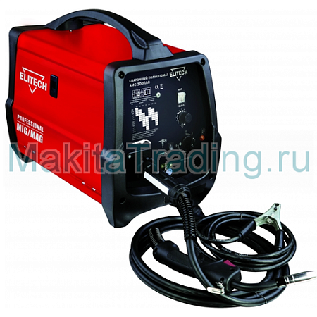 Сварочный аппарат MIG/MAG Elitech АИС 200ПАС