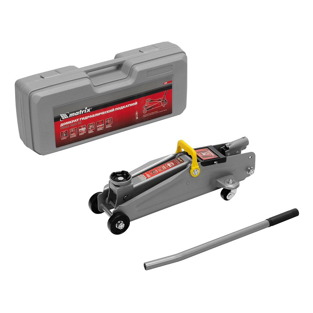 Домкрат гидравлический подкатной Matrix 51028