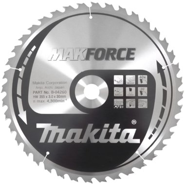 Пильный диск Makita B-04260