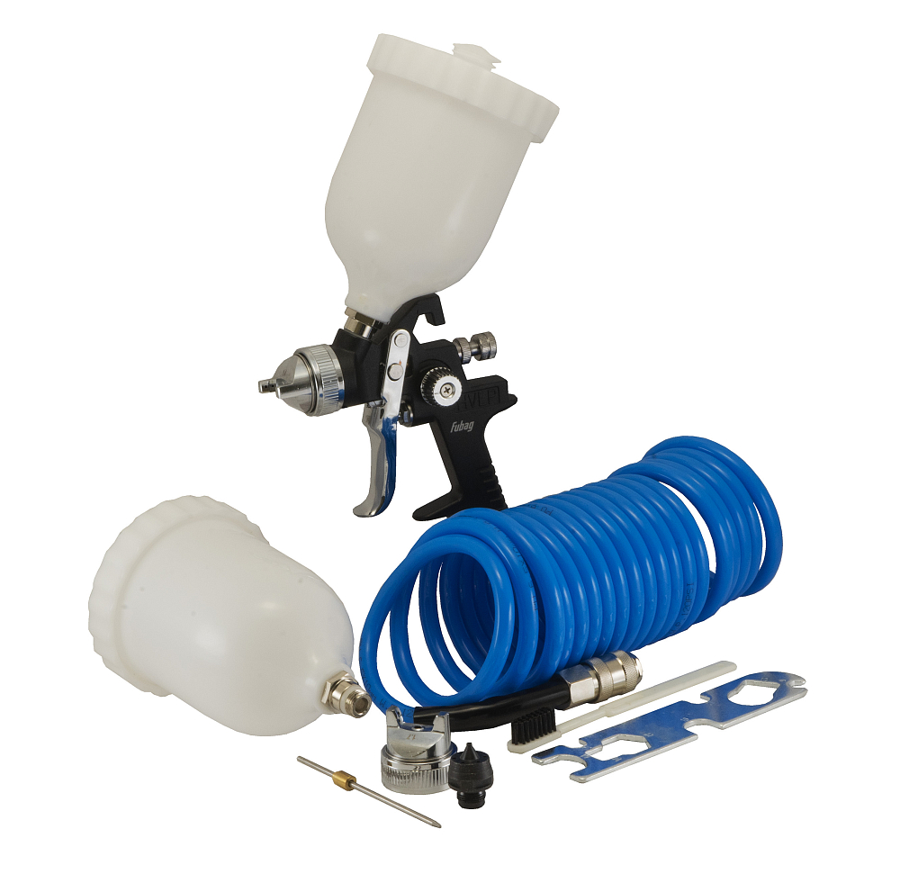 Набор пневмоинструмента Basic FUBAG G600 4 предмета (к/р с верхним бачком) (120110)