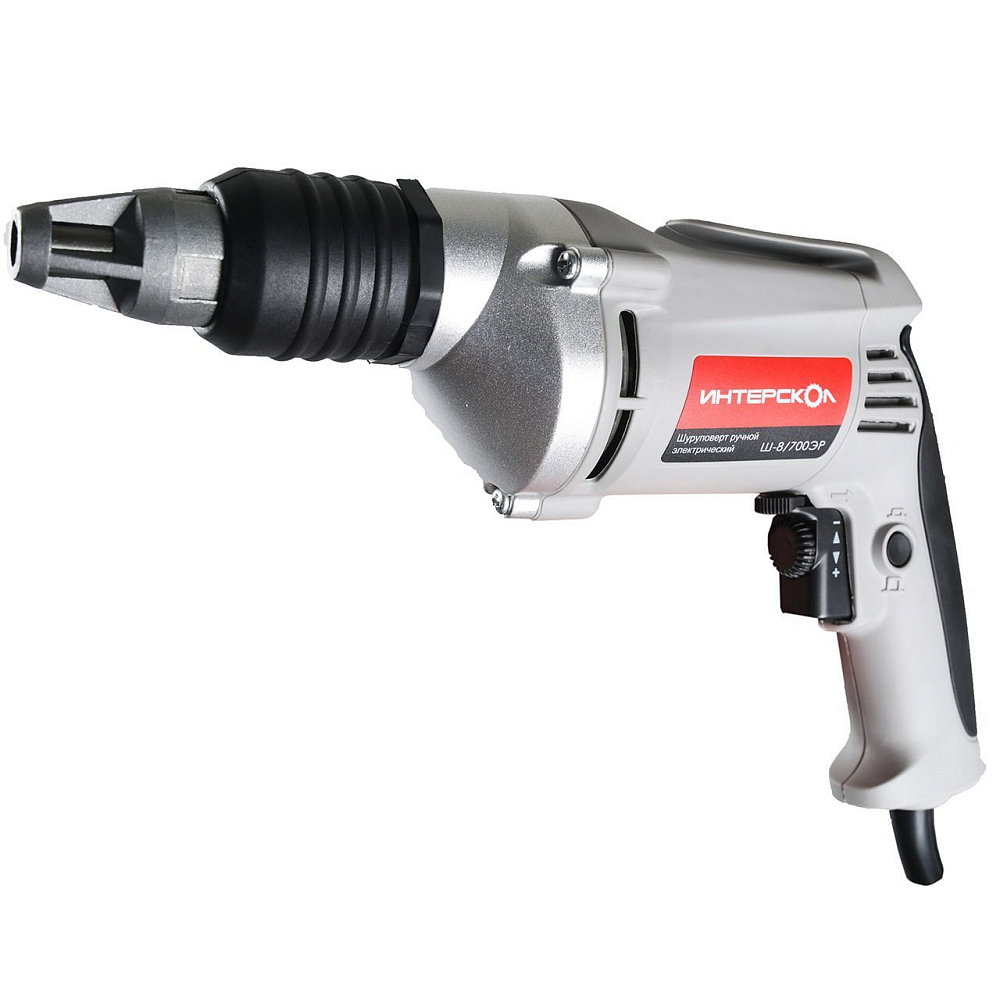 Сетевая дрель-шуруповерт Интерскол Ш-8/700ЭР (39.1.0.10)