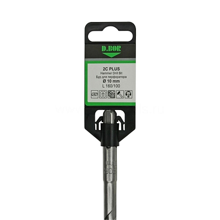 Бур D.BOR SDS-plus 2C PLUS 6*250/310 2-cutting 2PD06L0310