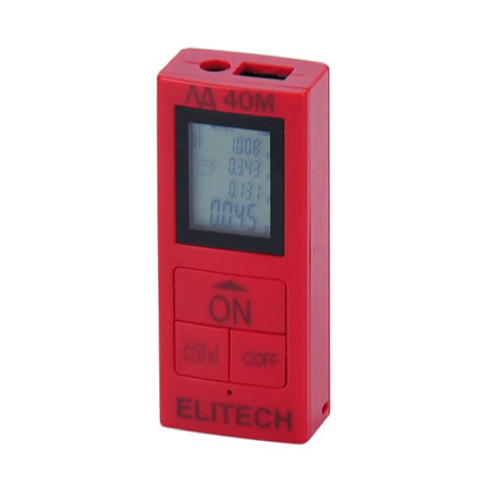 Лазерный дальномер Elitech ЛД 40М