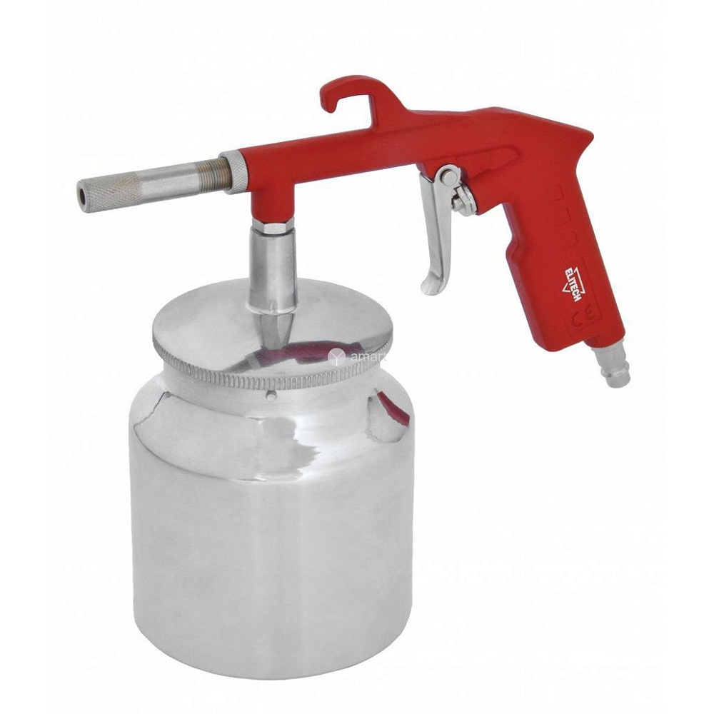 Пневмопистолет пескоструйный с бачком ELITECH 0704.013900