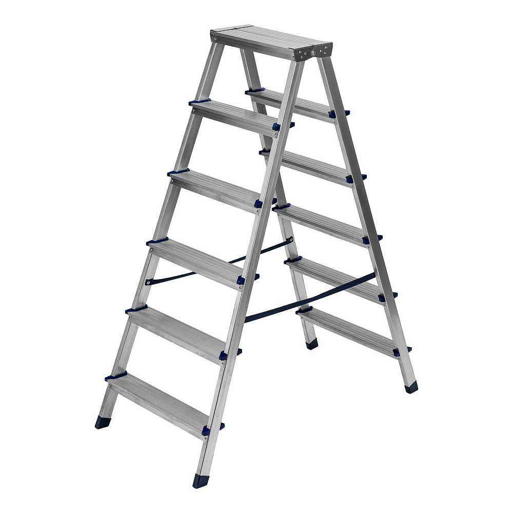 Стремянка двусторонняя 6ст. Сибртех 97926