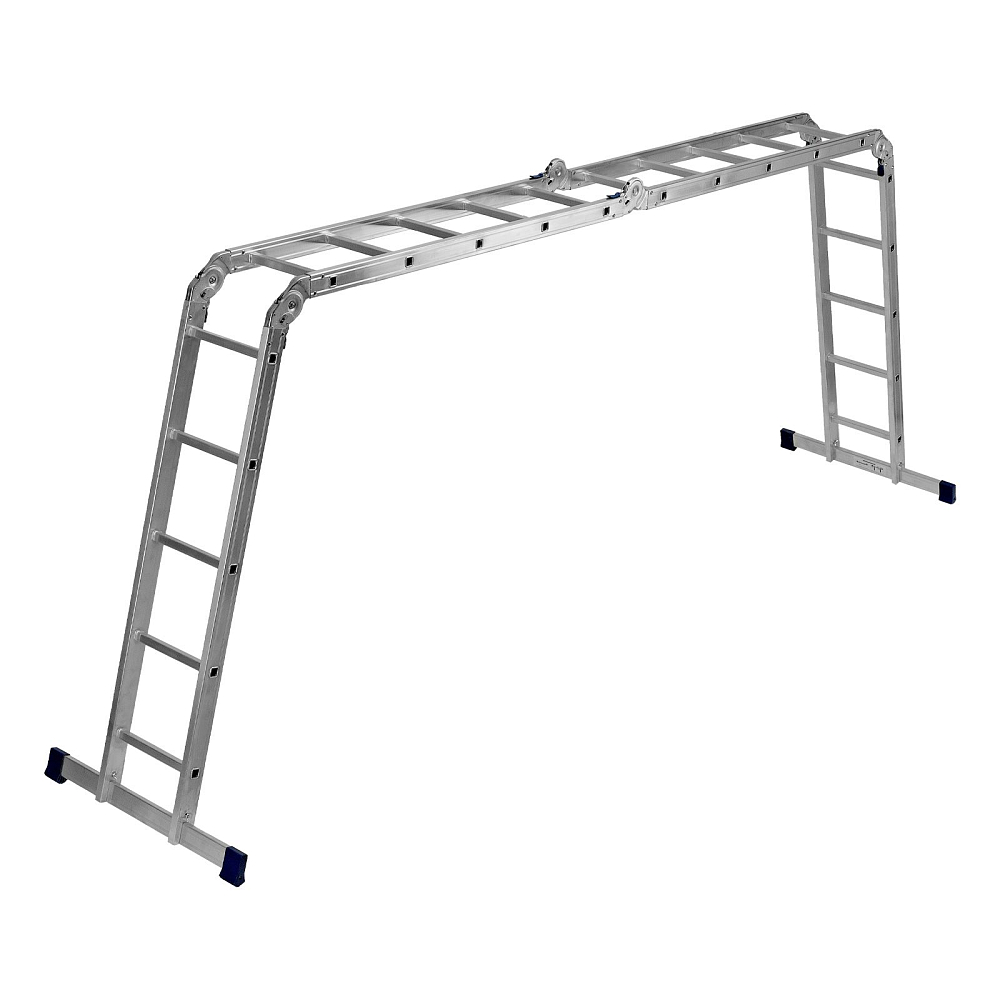 Лестница шарнирная алюминиевая Сибртех 97883
