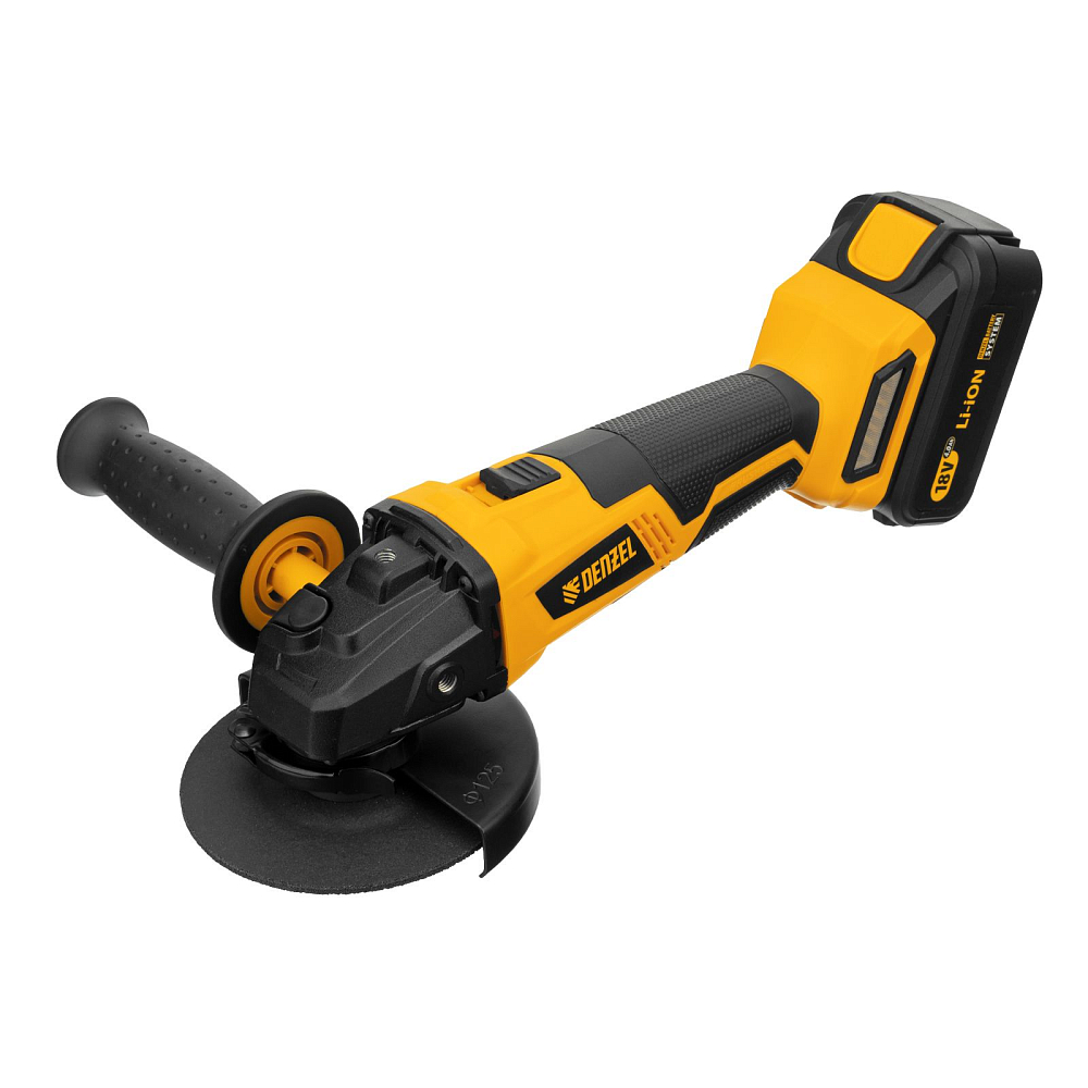 Машина углошлифовальная аккумуляторная BLG-IB-18-125-4 Denzel 27005