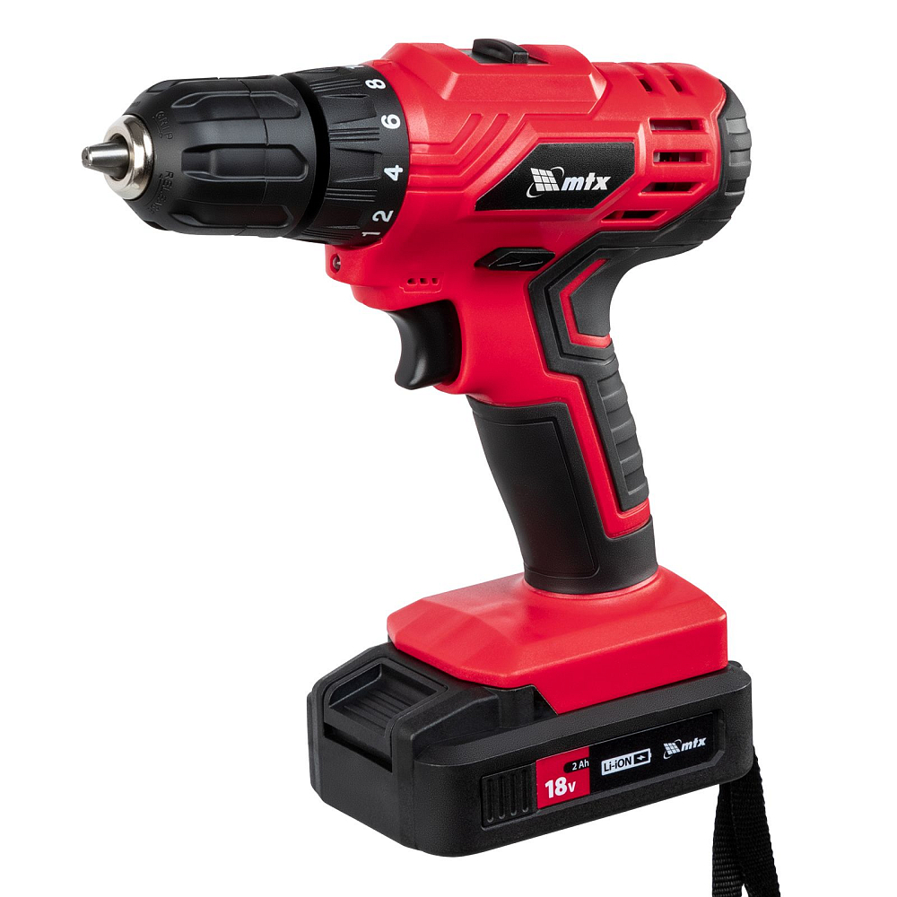 Дрель-шуруповерт аккумуляторная MCDL-18-02 MTX 26185
