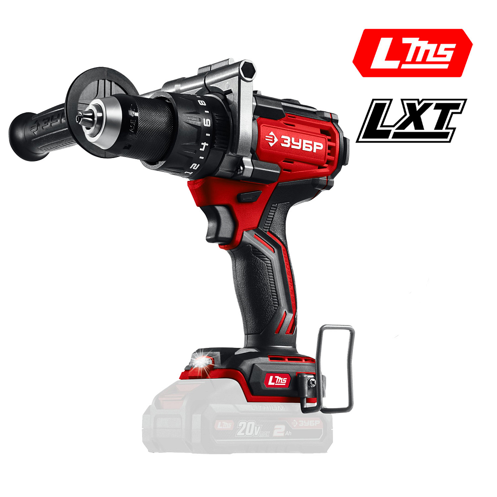 Аккумуляторная ударная дрель-шуруповёрт ЗУБР ДБУ-165