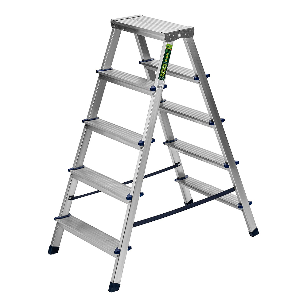 Стремянка двусторонняя 5ст. Сибртех 97925