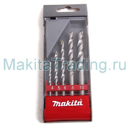 Набор сверл по кирпичу Makita D-41040 5шт