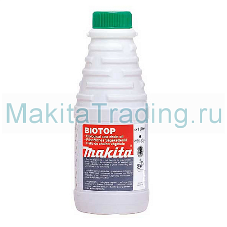 Масло Макита BIOTOP для смазки цепи 1л. (980408610)
