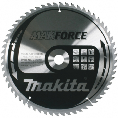 Пильный диск Makita B-08595