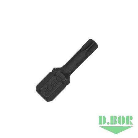 Биты для ударного (импульсного) инструмента IMPACT, T 25x25 мм, Torsion, C 6,3 (10 шт.) D.BOR D03-DITT25025010