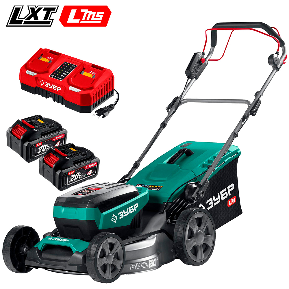 Аккумуляторная газонокосилка ЗУБР ГКЛ-4050-42