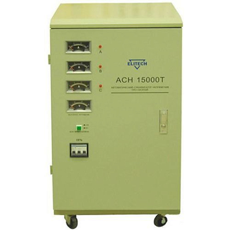 Стабилизатор напряжения Elitech АСН 15000Т