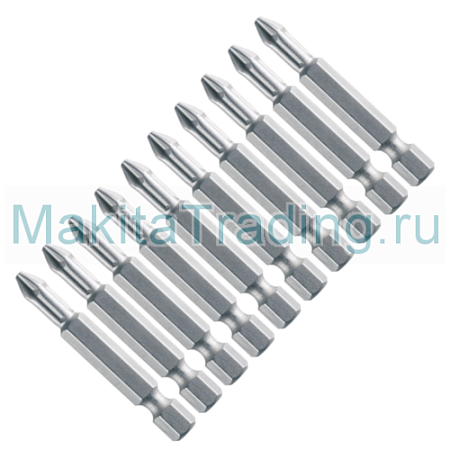 Биты Макита PZ1 50мм Torsion 10шт (P-06105)