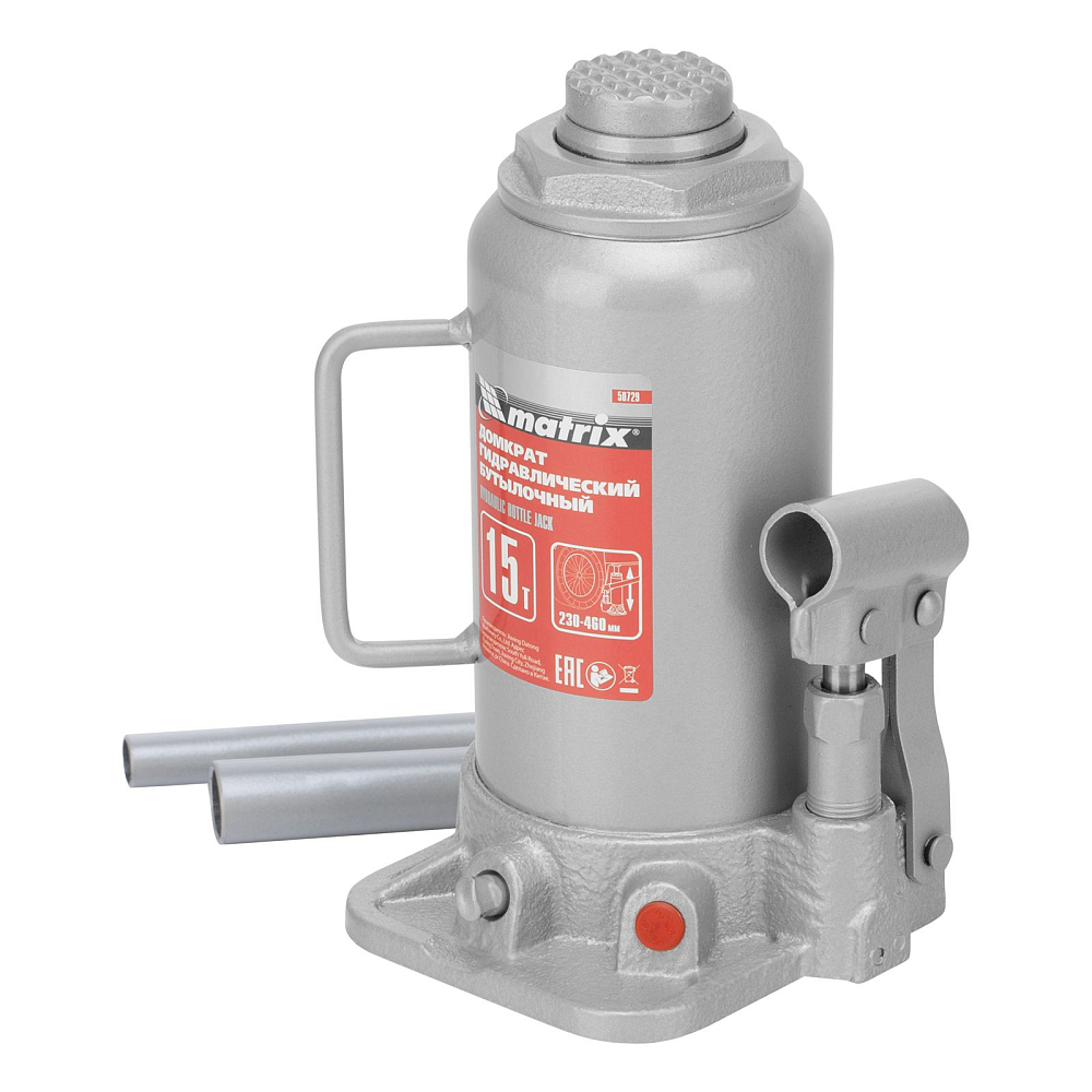 Домкрат гидравлический бутылочный Matrix 50729