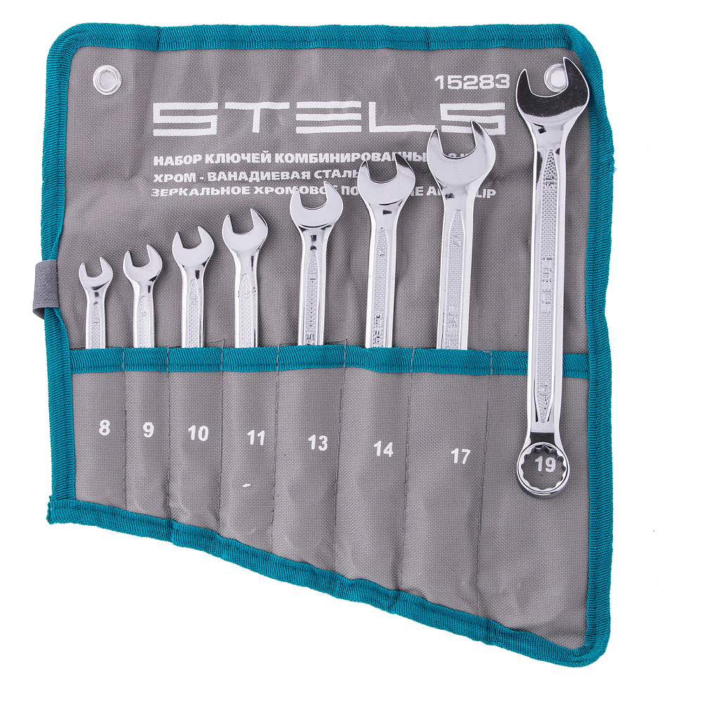 Набор ключей комбинированных Stels 15283