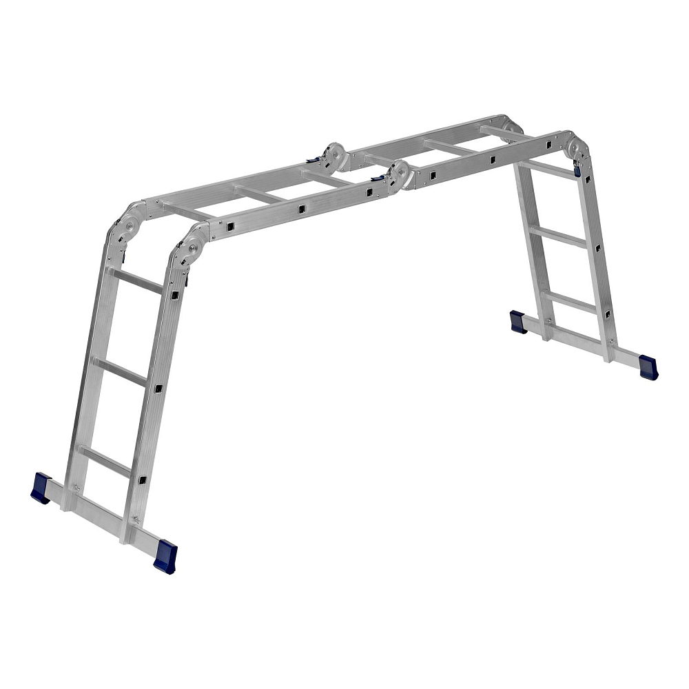 Лестница шарнирная алюминиевая Сибртех 97881