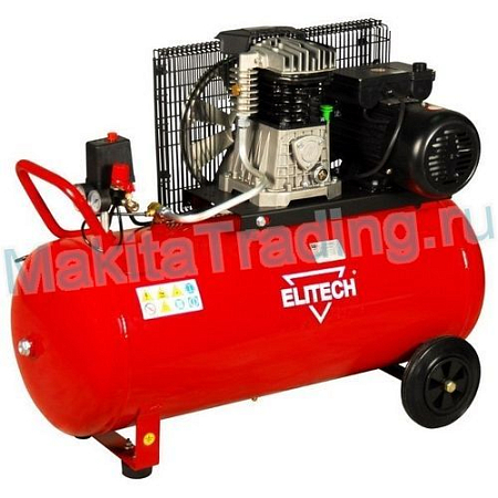 Компресор ременной Elitech КР100/AB510/3Т
