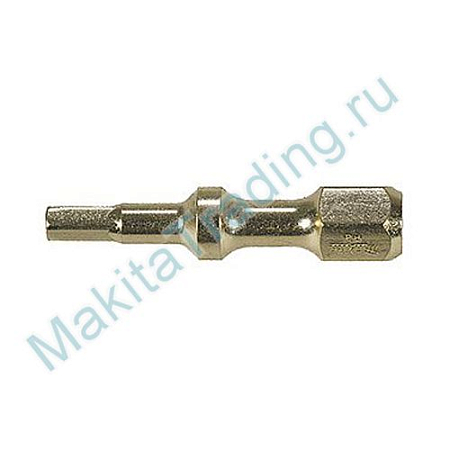 Биты с шестигранным шлицем Makita B-42341 №4 30мм 3шт