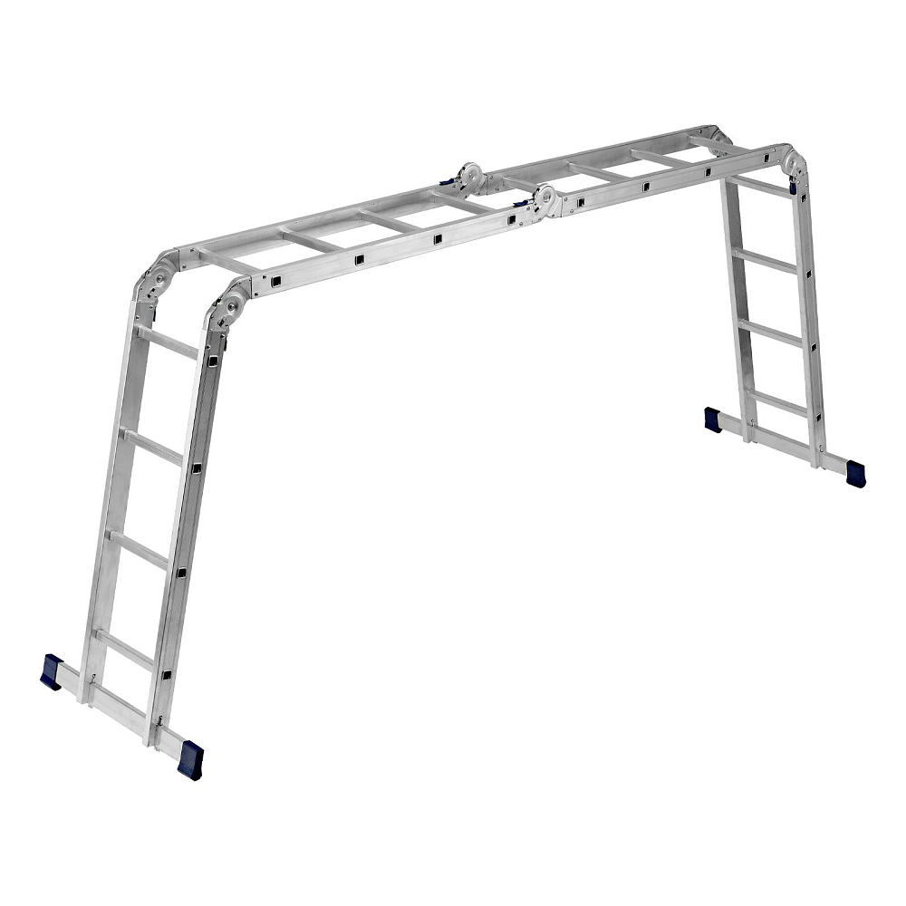 Лестница шарнирная алюминиевая Сибртех 97882