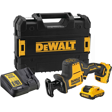 Аккумуляторная сабельная пила Dewalt DCS312D2-QW
