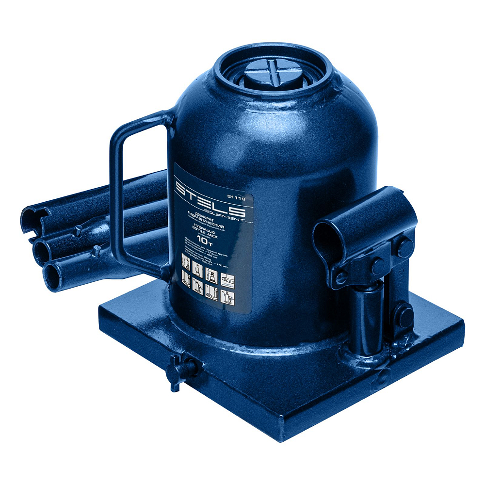 Домкрат гидравлический бутылочный телескопический Stels 51119