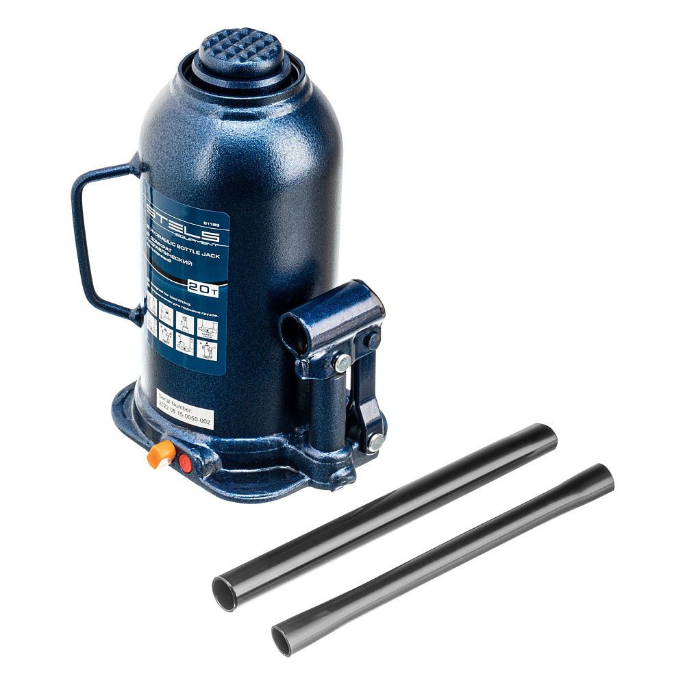 Домкрат гидравлический бутылочный Stels 51169