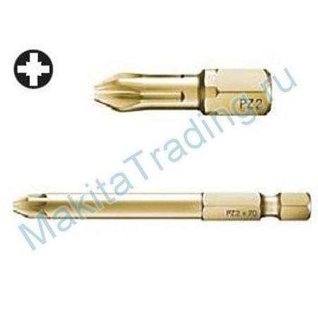 Биты Макита PZ1 50мм Алмаз 3шт (P-38663)