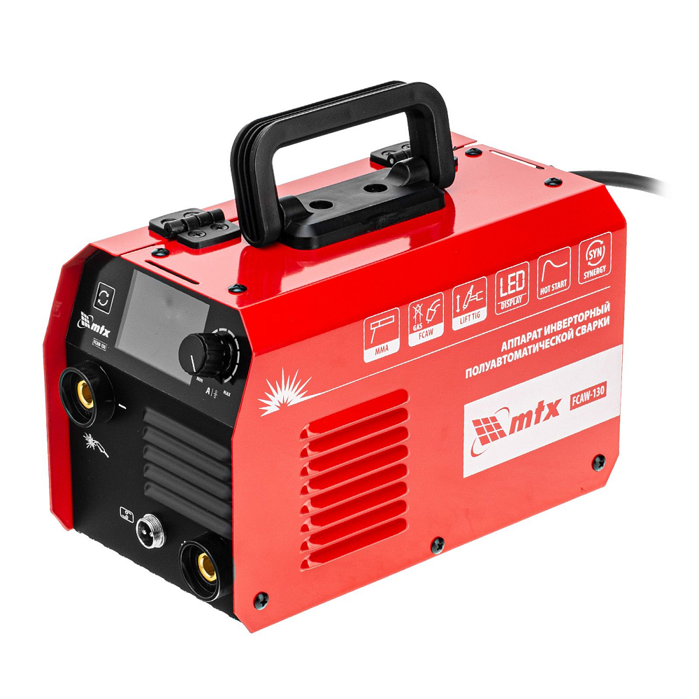 Аппарат инвертор. полуавтомат. cварки FCAW-130 MTX 94300