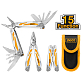 Мультитул 15 в 1 INGCO HFMFT0115