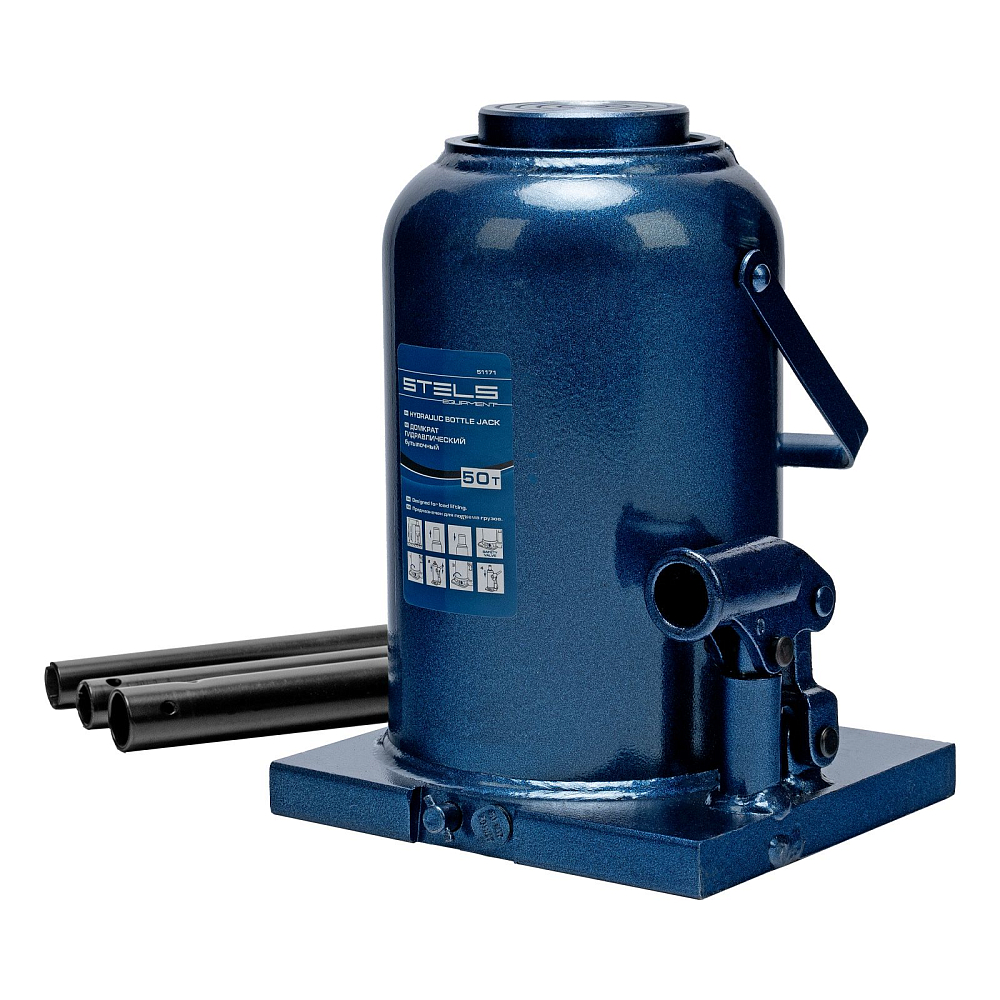 Домкрат гидравлический бутылочный Stels 51171
