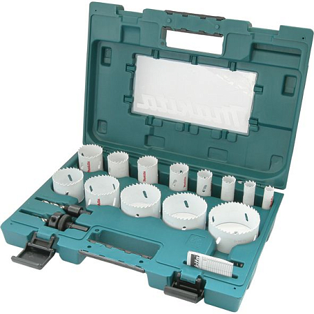 Набор bi-m коронок (16-76 мм) 13 шт Makita d-63993