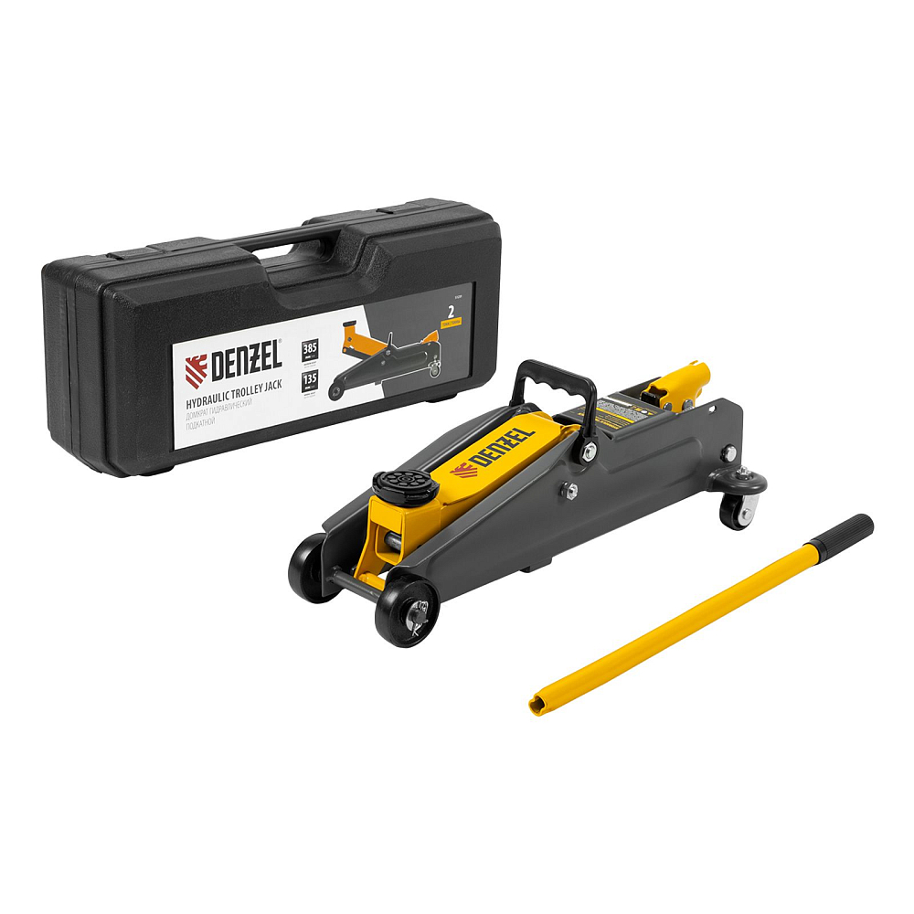 Домкрат гидравлический подкатной Denzel 51231