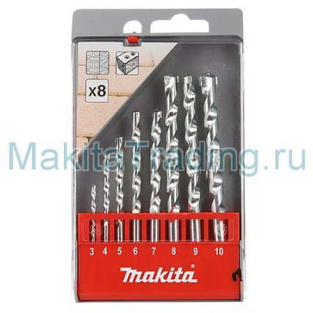 Набор сверл по кирпичу Makita D-41791 8шт