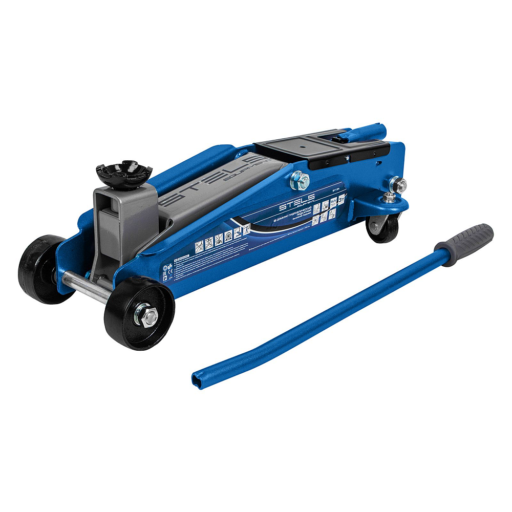 Домкрат гидравлический подкатной Stels 51134