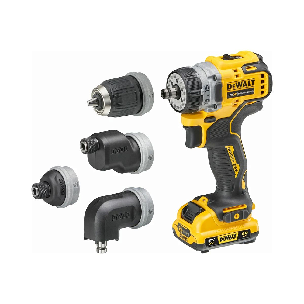 Дрель-шуруповерт Dewalt DCD703L2T-QW