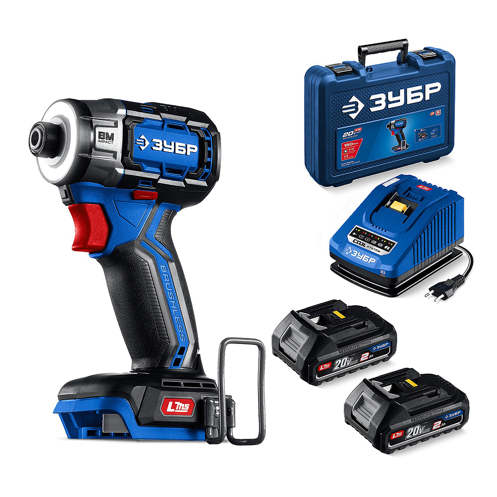 Импульсный шуруповерт Зубр GVB-190-22