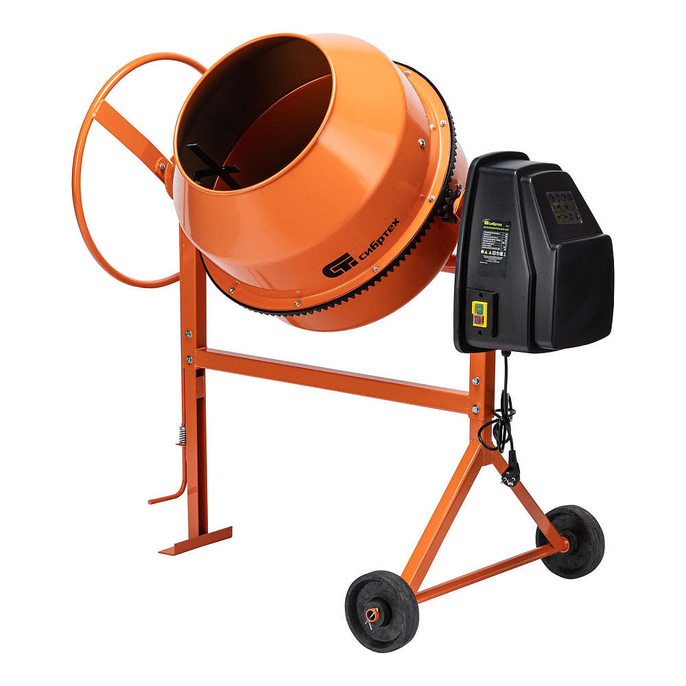 Бетоносмеситель БСН-160П Сибртех 95517