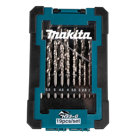 Набор сверл по металлу Makita D-67549