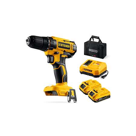 Аккумуляторная дрель-шуруповерт  STEHER CD-40-22