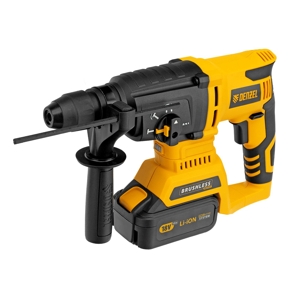 Перфоратор аккумуляторный BLRH-IB-26 Denzel 26701