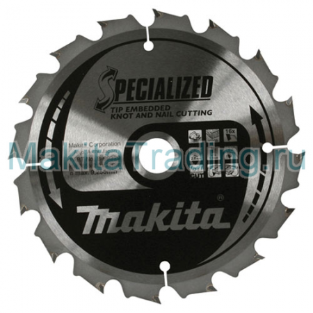 Пильный диск Макита Специальный 165x20x2.0х16T (B-09329)