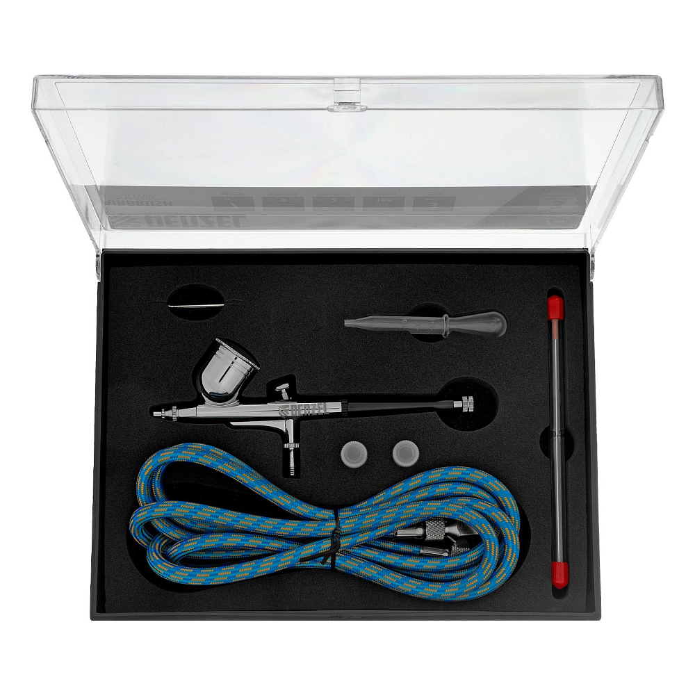 Аэрограф с верхним бачком AB1 Denzel 57313