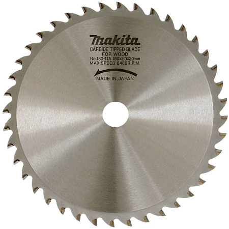Диск для дерева 180х20x2.0х40T (для шипореза 5500S) Makita 792237-060